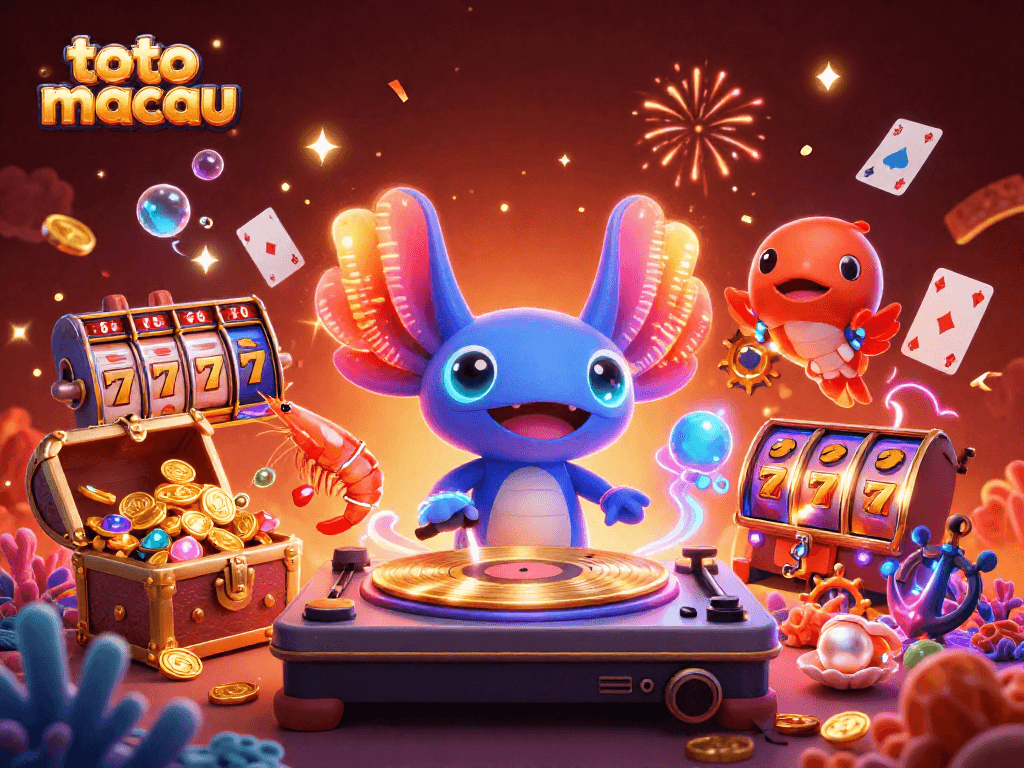 Experience thrilling gameplay at toto macau with vibrant slot reels and dynamic underwater characters