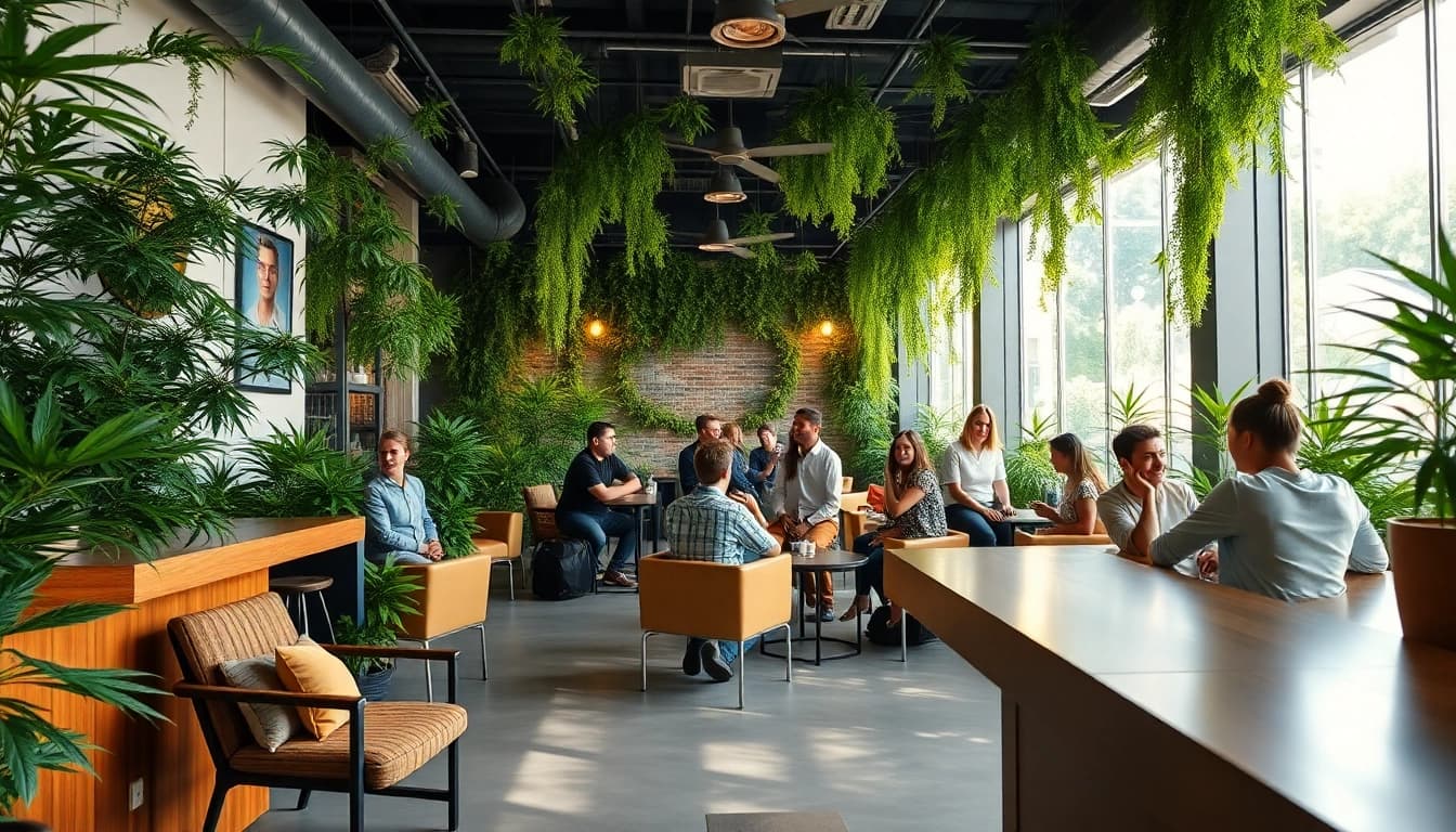 Visita al Cannabis Club Lloret De Mar, un ambiente social vibrante y acogedor.