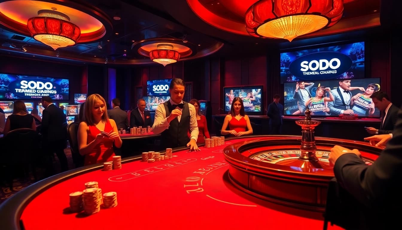 Experience the thrill of winning at SODO's vibrant casino scene with high-stakes blackjack.
