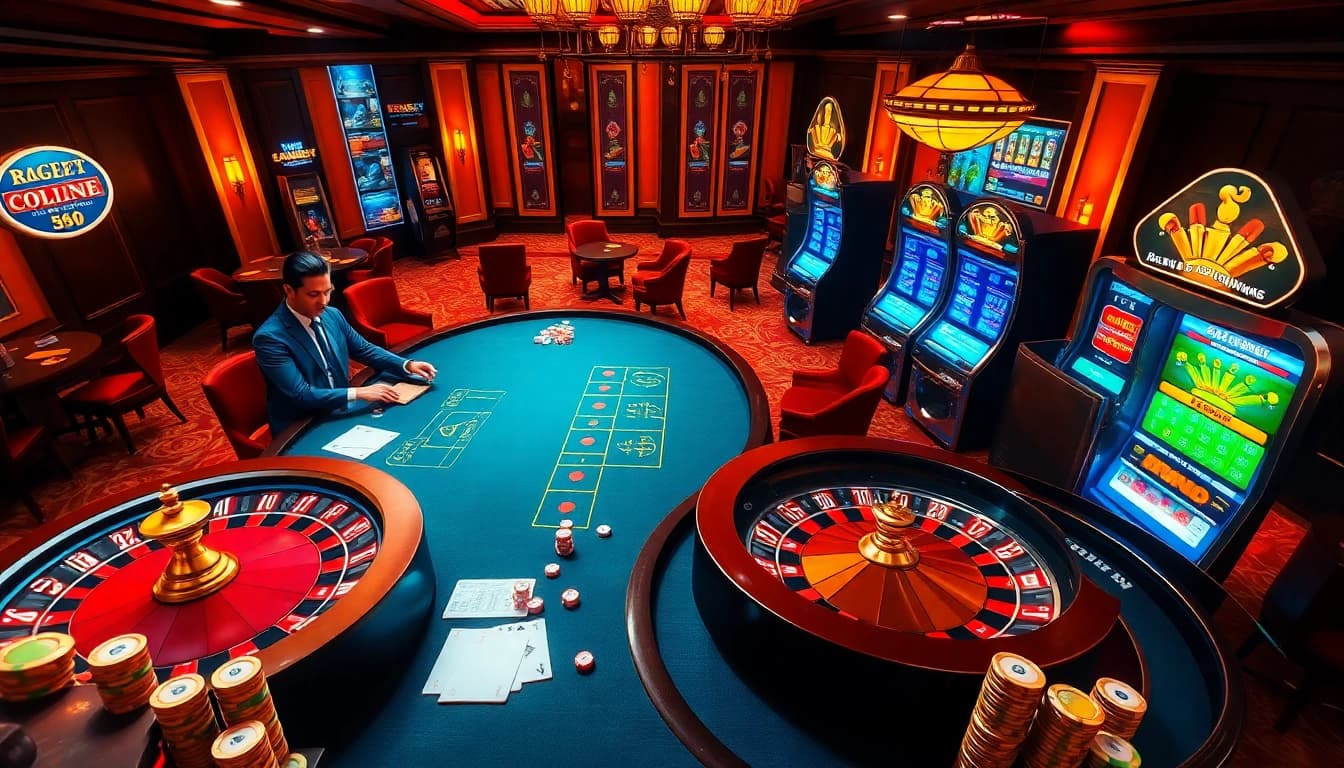 Experience thrilling games at https://rr88co.net/ with vibrant poker tables and stunning slot machines.