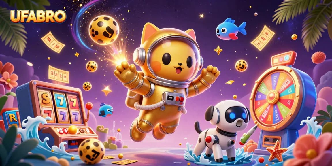 Bet on UFABRO and experience stunning slot games with vibrant 3D visuals and immersive features.