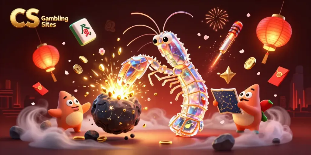 Experience the excitement of CS Gambling Sites with vibrant characters and dynamic gaming elements.