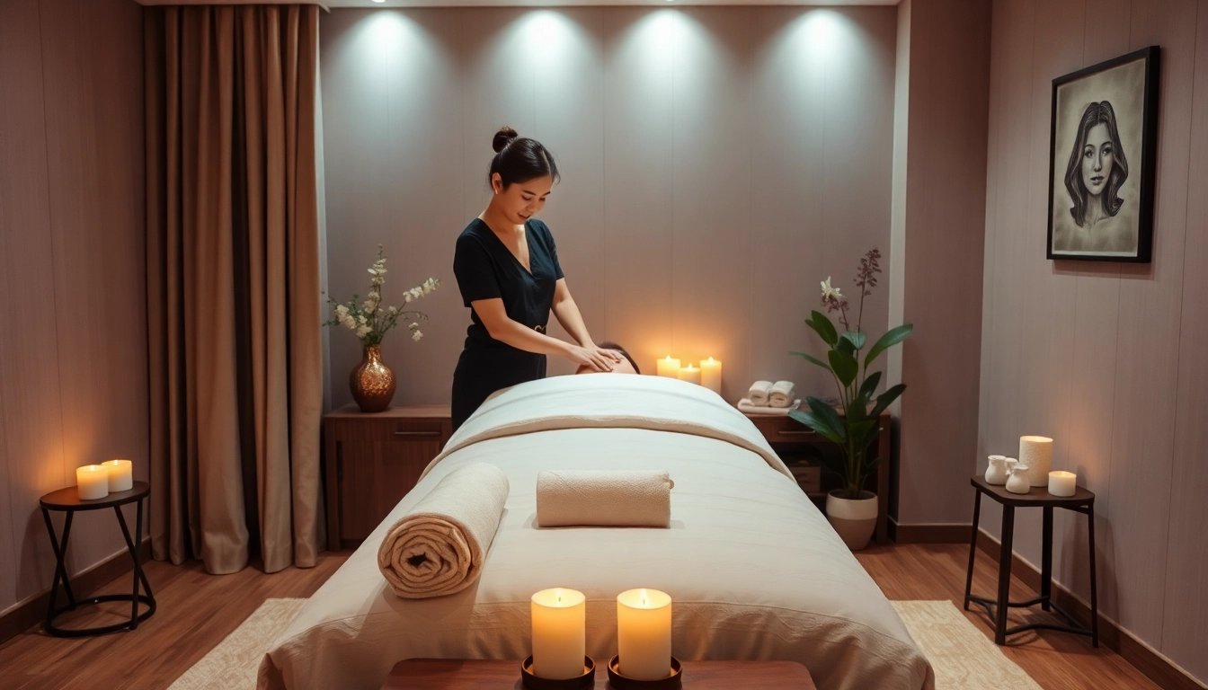 Experience Suwon Mobile Massage in a tranquil setting with a professional massage therapist.