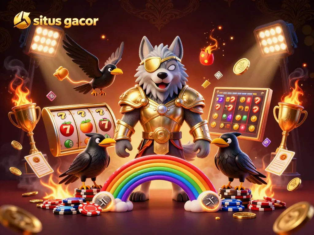 Gali kemenangan dengan situs gacor sambil melihat slot jutaan di ilusi 3D penuh warna.