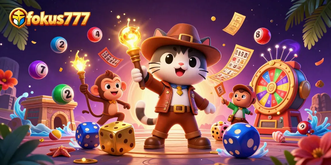 Experience excitement with fokus777, the latest in online gaming featuring vibrant lottery elements.