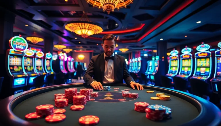 Engage in the thrill of poker at https://mk8.ac/ with vibrant chips and professional gameplay.