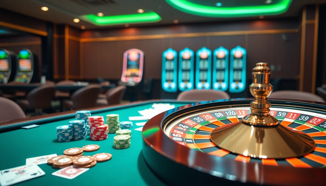 Experience the thrill of gambling at https://thabet.vegas/ with a vibrant casino scene filled with excitement.