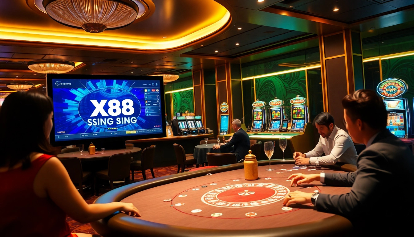 Experience the excitement of xn88 sòng bài with engaging games and vibrant casino elements.