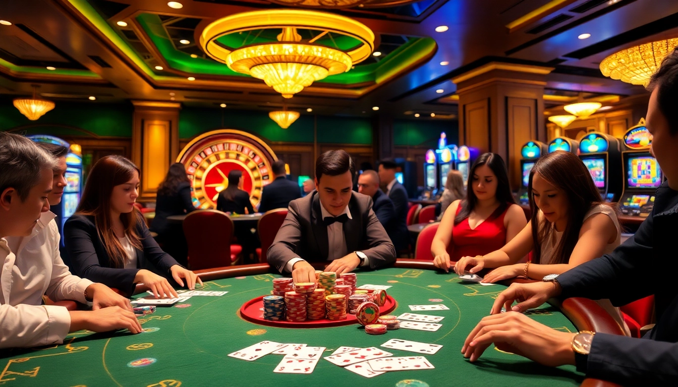 Experience the thrill of game bài đổi thưởng with vibrant casino action and rich visuals.