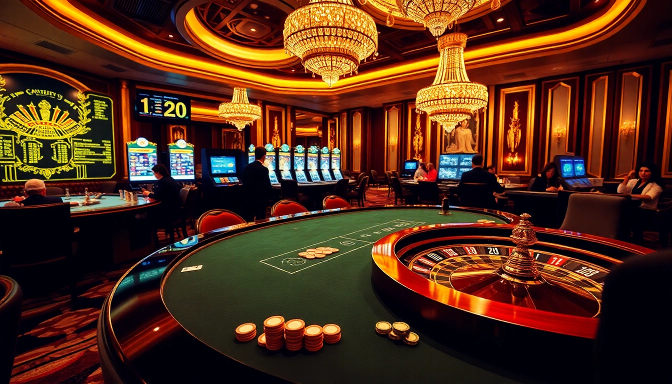 Experience high stakes at https://enfosco.ru.com/ with players enjoying an upscale casino atmosphere.