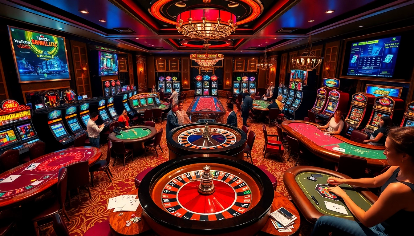 Experience the thrill of 789club with engaging table games and vibrant slot machines.