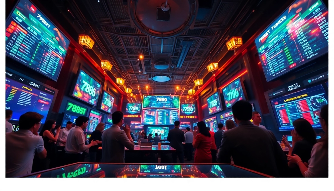 Exciting atmosphere of 789bet events showcasing vibrant betting and celebrations.