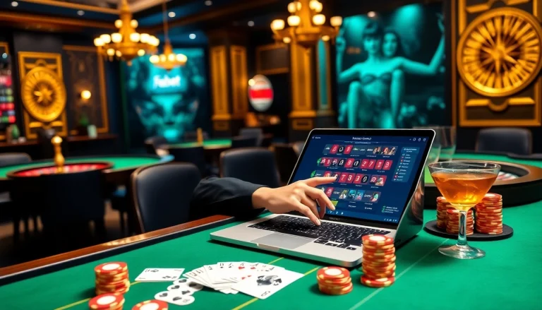 Players enjoy thrilling games and high-stakes action at F8bet's luxurious online casino.