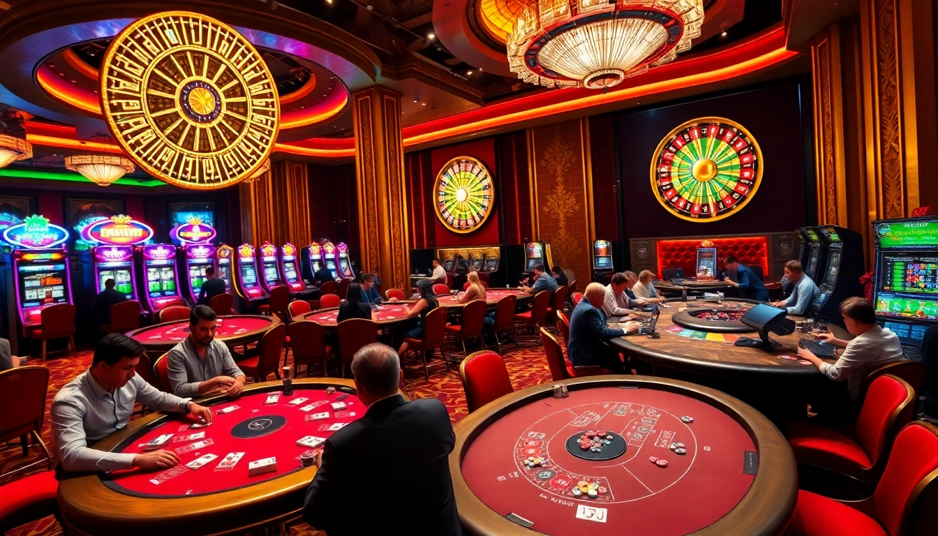 Experience thrilling gameplay at kkwin's luxurious casino tables filled with excitement and high-stakes action.