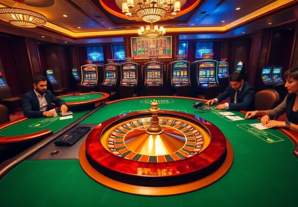 Experience thrilling moments at 22jl org with vibrant roulette tables and strategic poker gameplay.