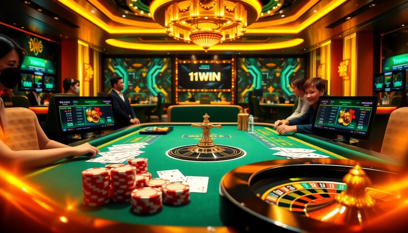 Experience thrilling gameplay at https://11win.vc/ with high-stakes poker and roulette excitement.