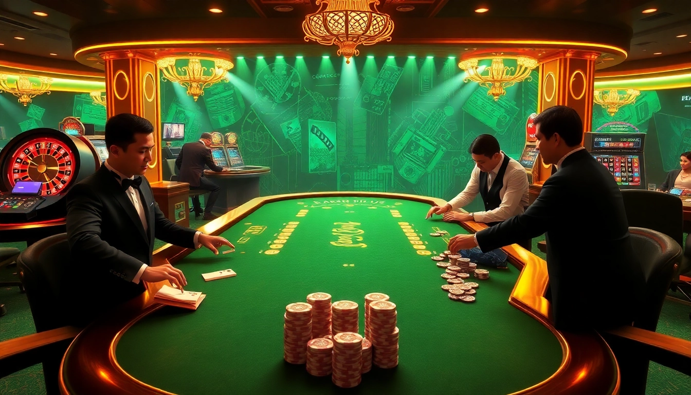 Experience professional gaming at https://ek333pro.com/ with vibrant casino elements like poker and roulette.