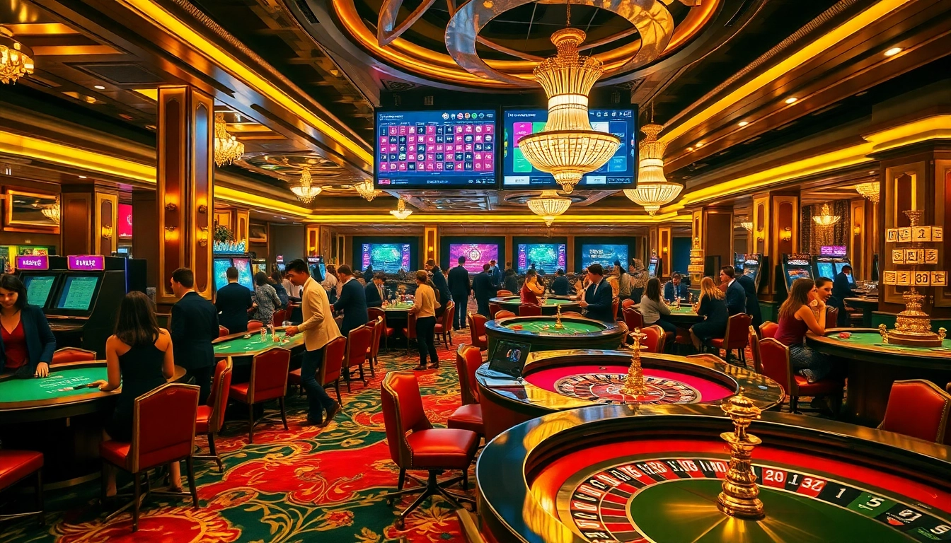 הנאה ממשחקי רמי אונליין מרגשים בסביבת קזינו יוקרתית עם שחקנים נלהבים.