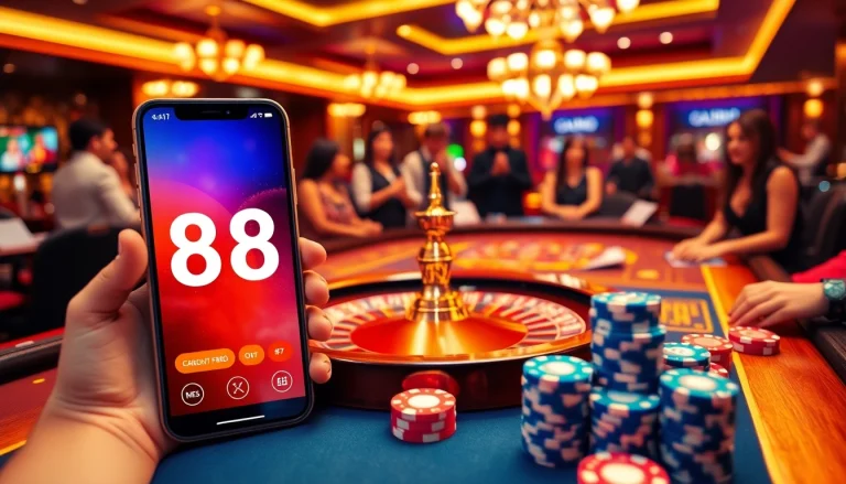 Experience thrilling online gambling with 88i featuring roulette and poker action.