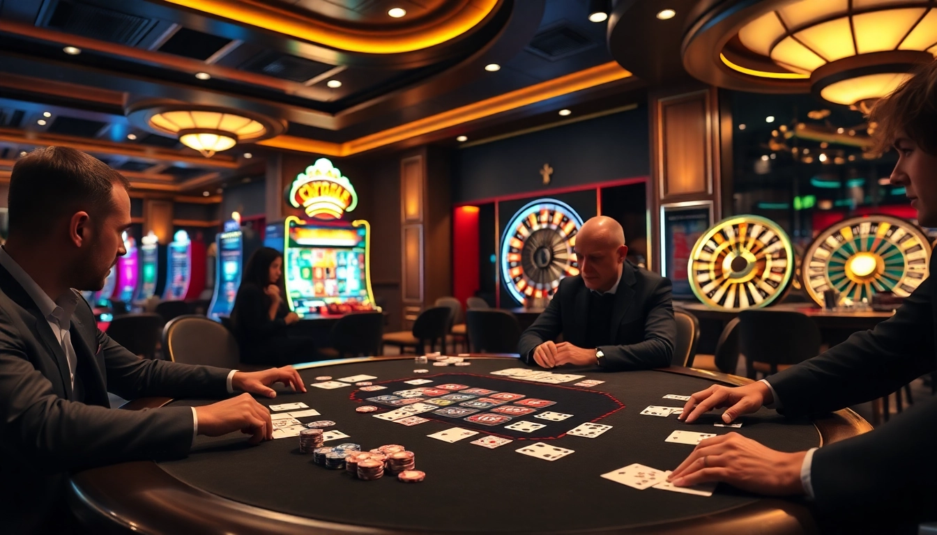 Engaging poker game featuring high-stakes players at https://xx88tv.com/, showcasing excitement and strategy.