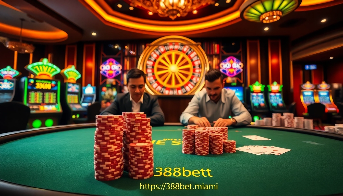 Experience high-stakes gaming at https://388bet.miami/ with thrilling poker action and vibrant casino ambiance.