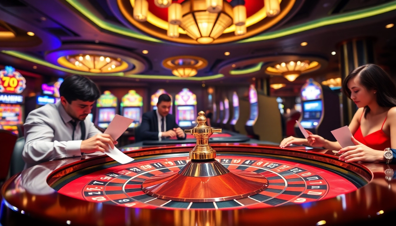 Experience thrilling gameplay at https://68vip.bz/ with vibrant casino action featuring roulette and poker.