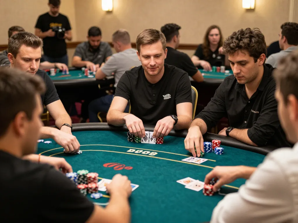 Experience the excitement of poker at 88bet com with players caught in the moment of high-stakes gameplay