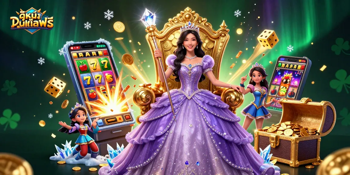 Experience ดูหนังออนไลน์ฟรี with casino-inspired elements and vibrant characters in a stunning scene.