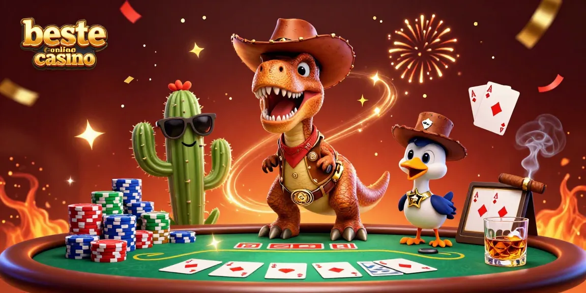 Experience the excitement at the beste online casino with vibrant characters and dynamic gameplay elements.