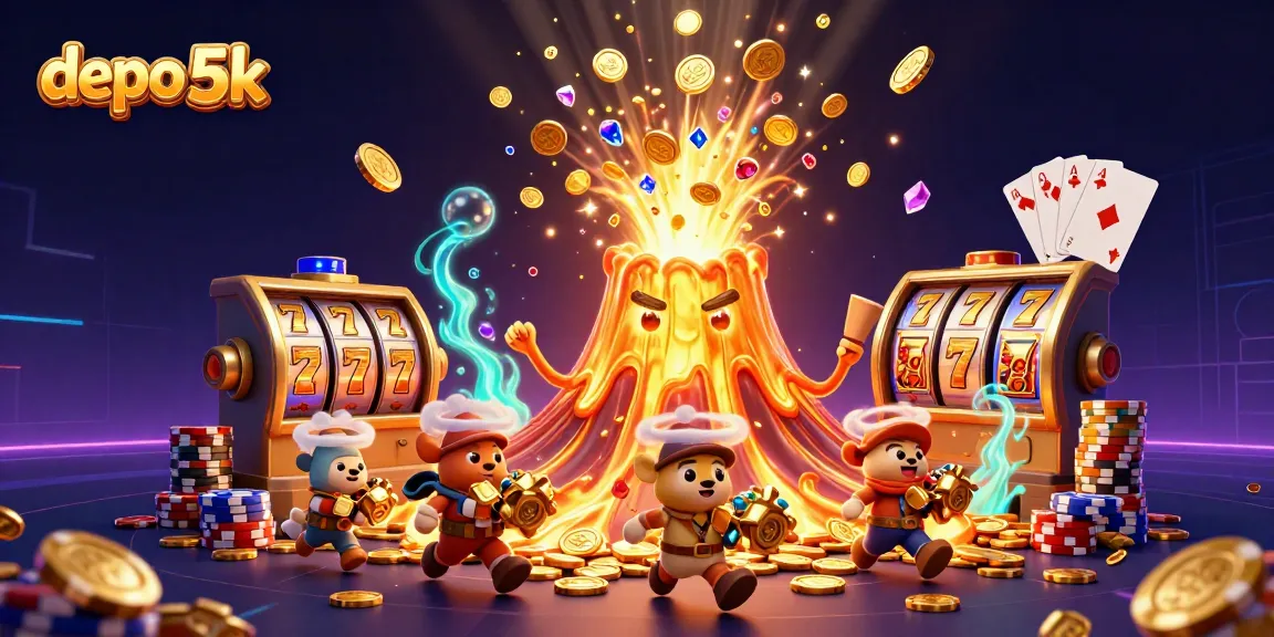 Menangi jackpot dengan depo 5k di slot yang penuh warna dan keseruan.