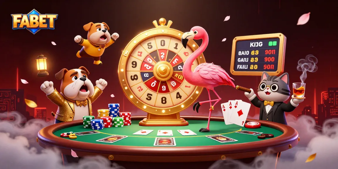 Experience thrilling gameplay with FABET's exciting casino atmosphere featuring dynamic characters and action.