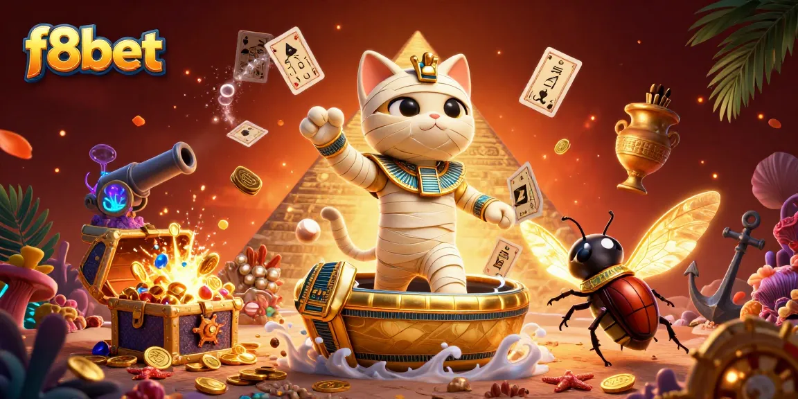 Play and win big at f8bet with engaging characters, treasure, and dynamic casino elements.
