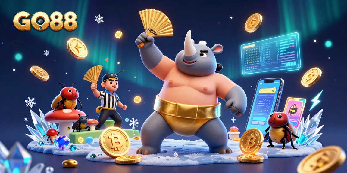GO88 players enjoying thrilling action in a vibrant casino scene with dynamic game elements.